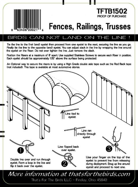 1502 Product Instructions